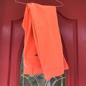 men’s pants. polo salmon corduroy pants.